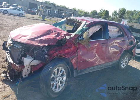 2018 Chevrolet Equinox Lt из США, поврежденный, VIN 2GNAXJEV6J6163343